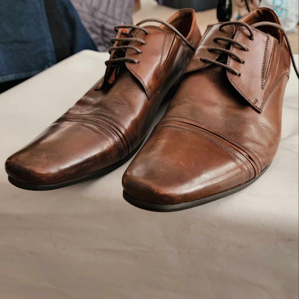 The Whiskey Lace Up Shoe by Tarocas, Size 12, Almost New